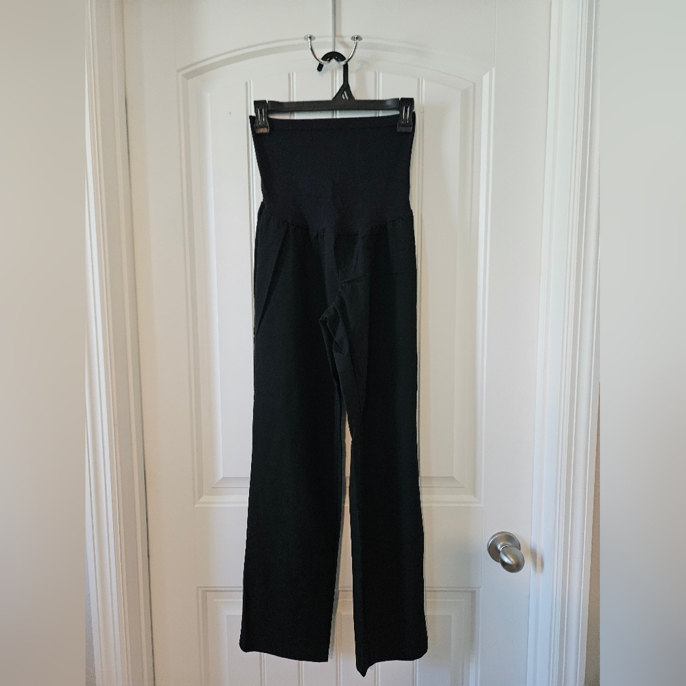 Motherhood Maternity Black Wide Leg Pants